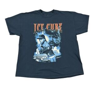 Ice Cube 90's Graphic Mens Cotton T-shirt‎ FITS XL Retro Vintage Style
